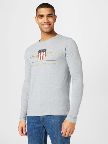 GANT - Camiseta en gris: frente