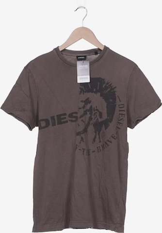 DIESEL Shirt in L in Brown: front