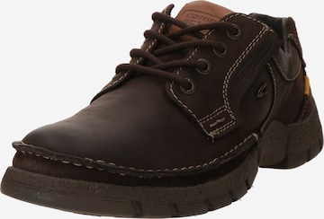 CAMEL ACTIVE - Sapato com atacadores 'Alvar' em castanho: frente