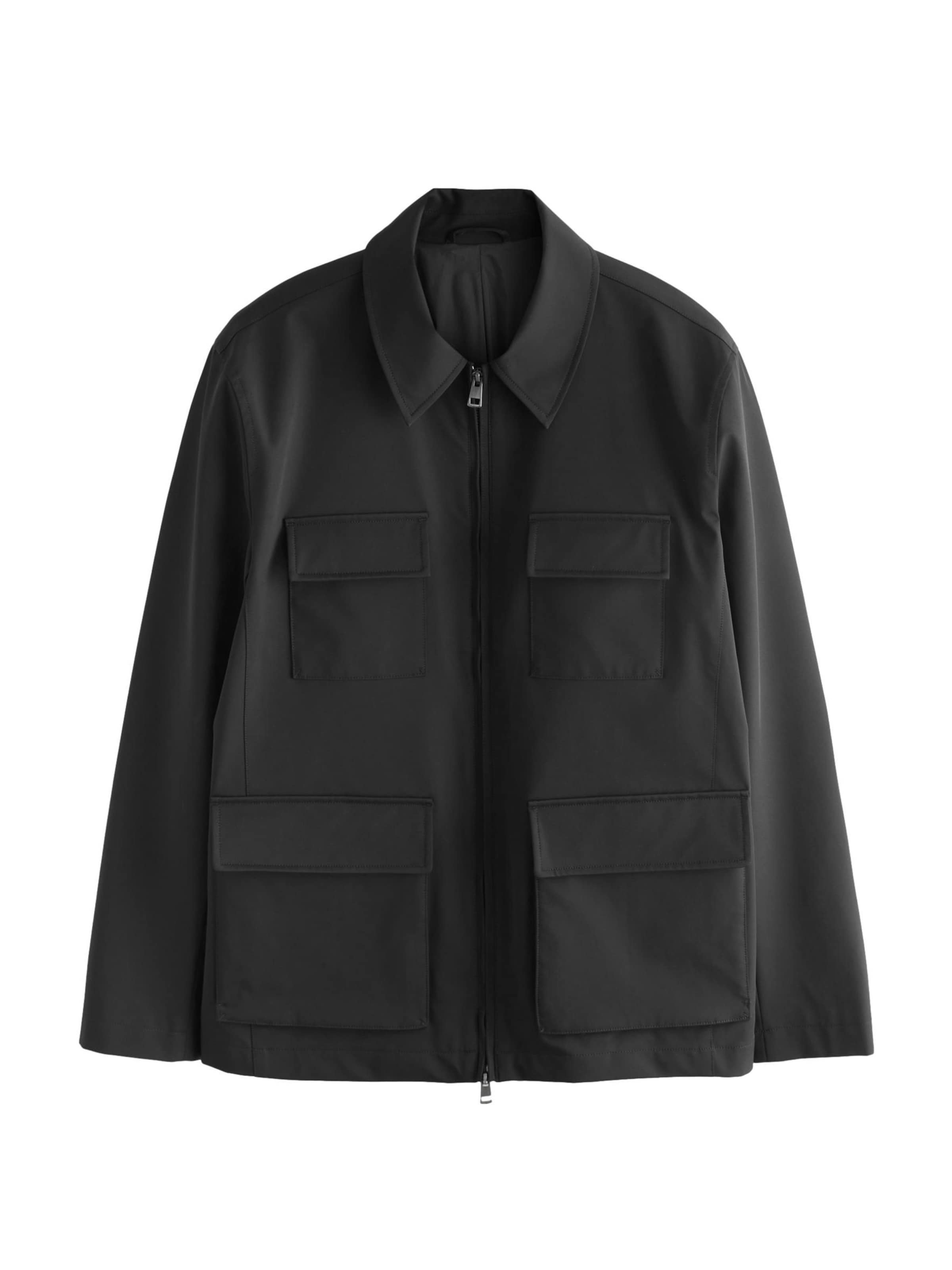 Giacca di mezza stagione di Next in nero: frontale
