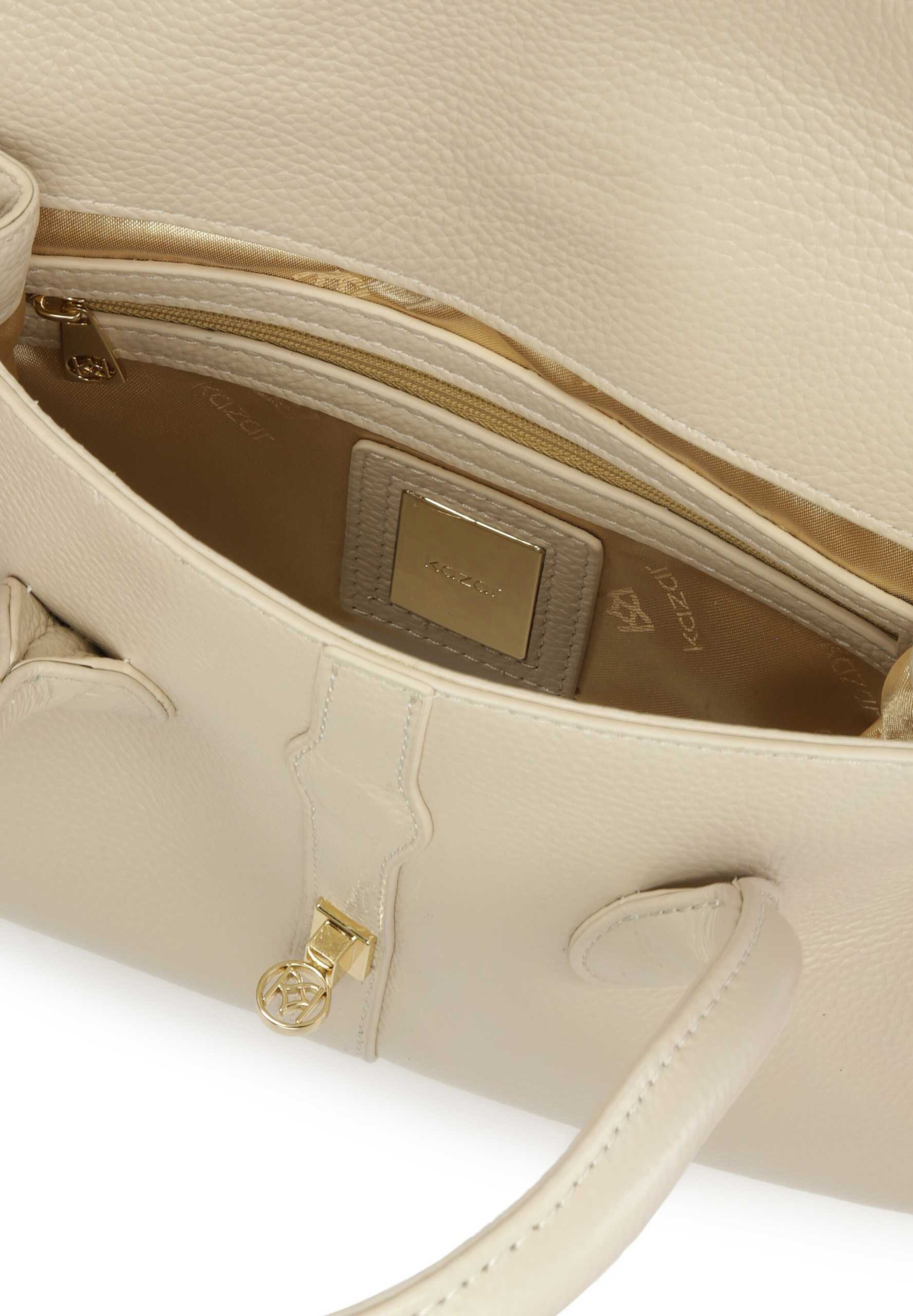 Kazar Handtas in Beige