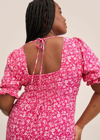 MANGO Nyári ruhák 'Solange' - rózsaszín