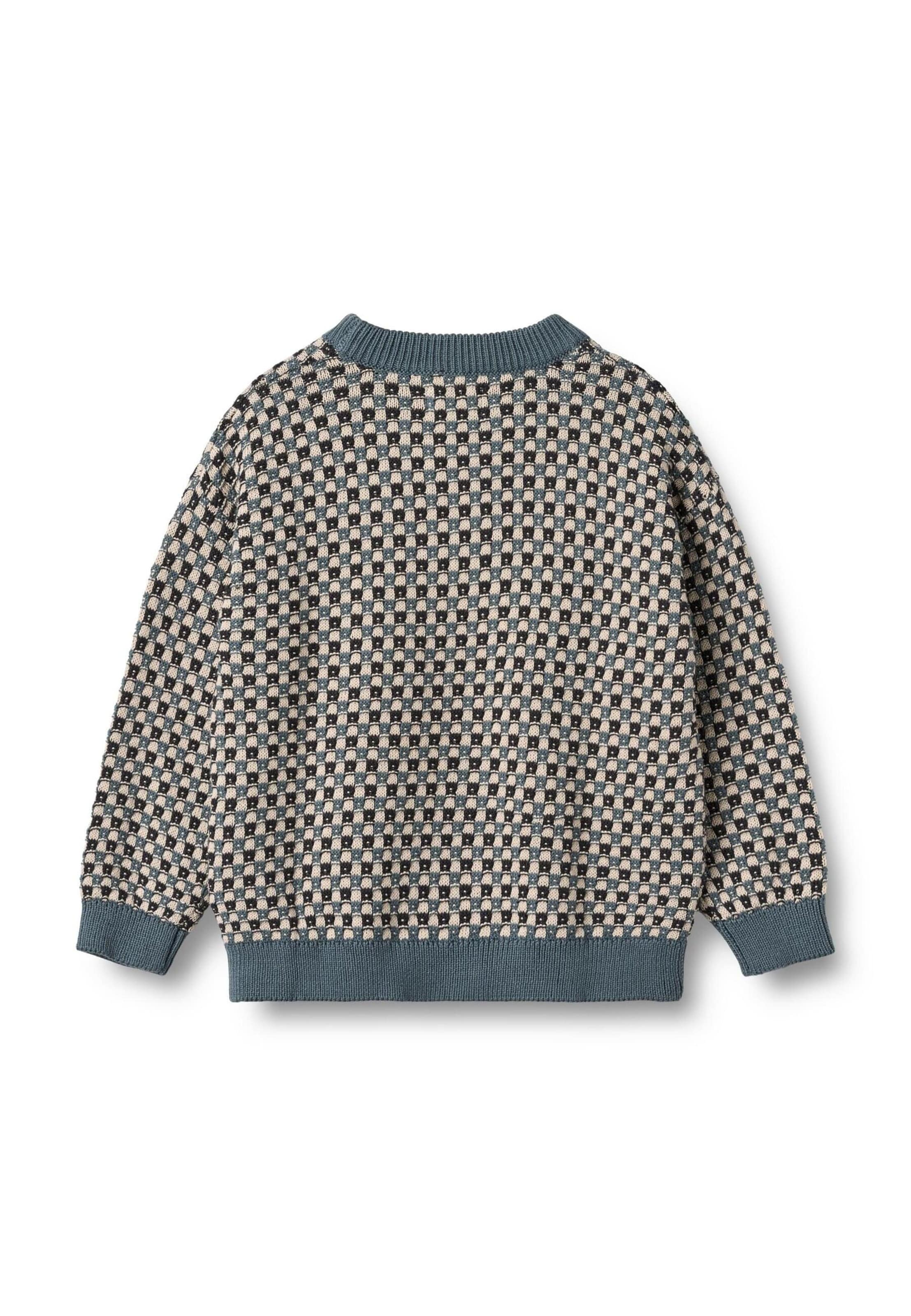 WHEAT - Jersey 'Flores' en azul