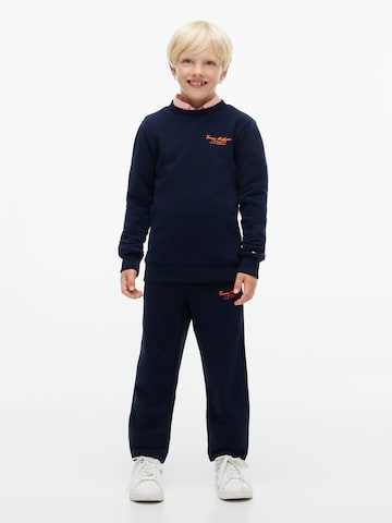 TOMMY HILFIGER Sweatshirt 'ESSENTIAL' in Blauw: voorkant