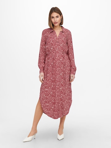 ONLY Shirt Dress 'NOVA' in Pink