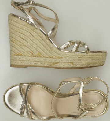 MANGO Sandals & High-Heeled Sandals in 39 in Gold: front