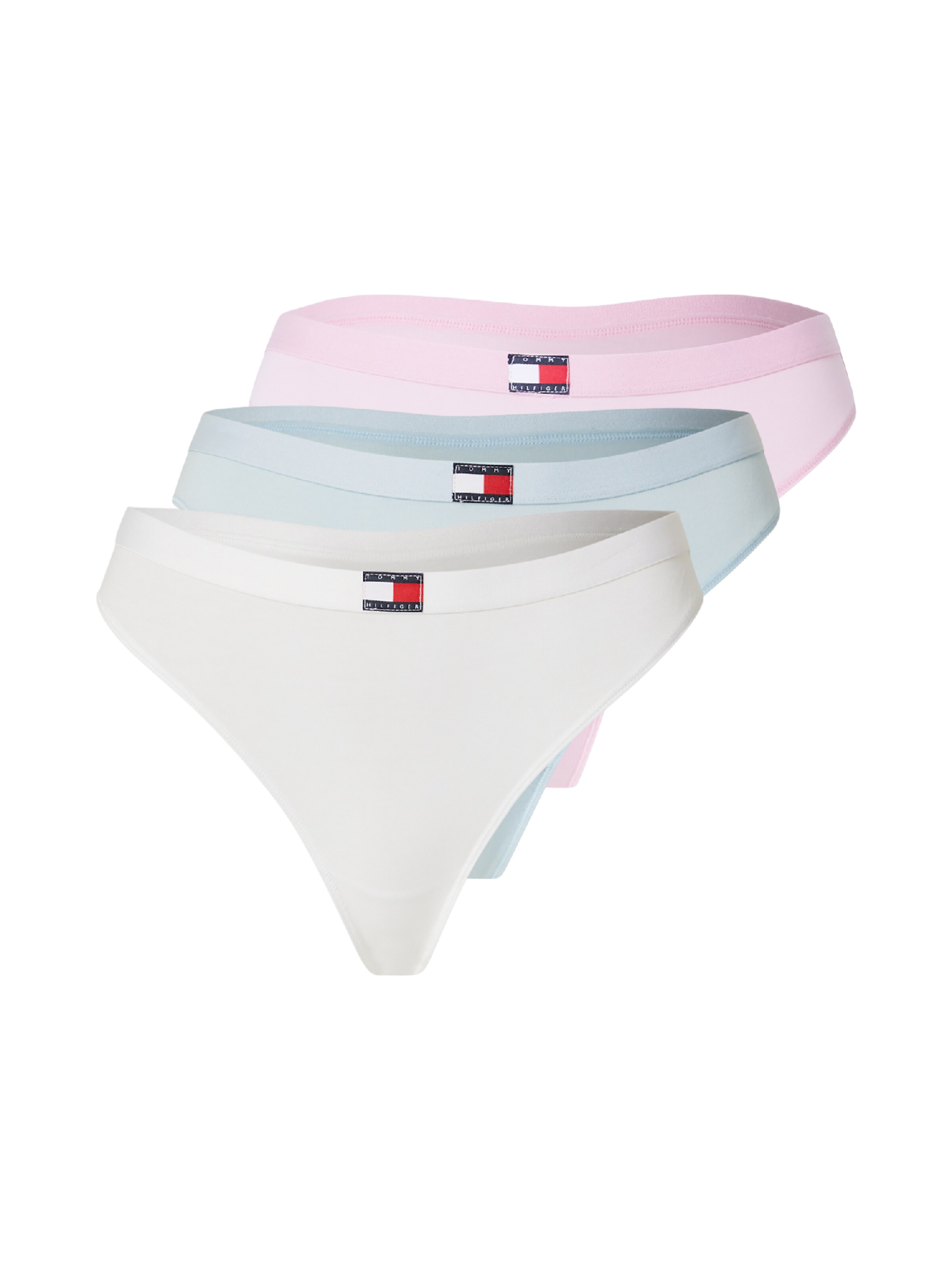 Tommy Hilfiger Underwear Stringi 'Heritage' w kolorze niebieski: przód
