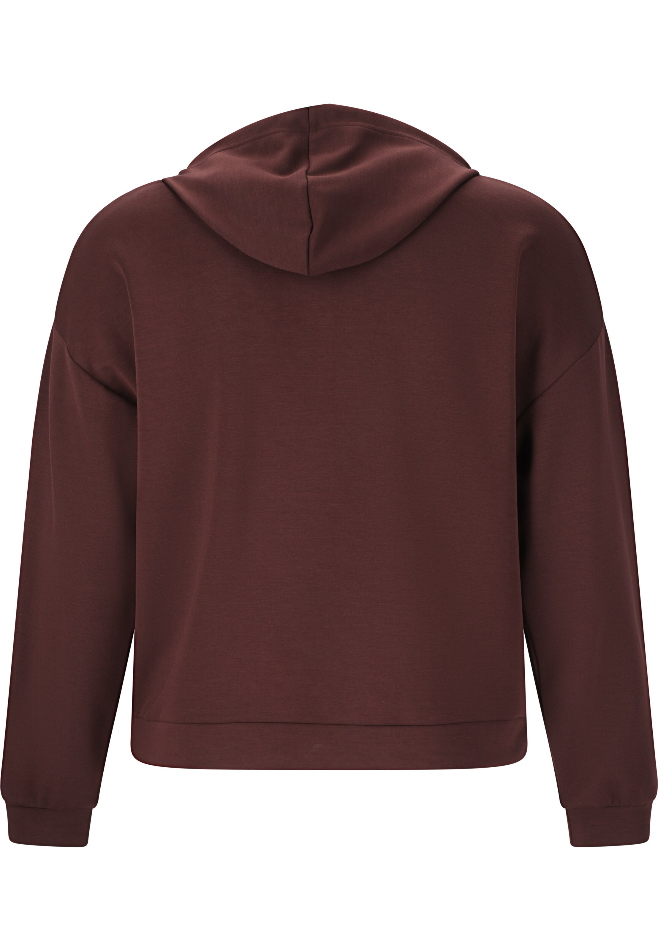 Q by Endurance Zip-Up Hoodie 'Tiamo' in Red