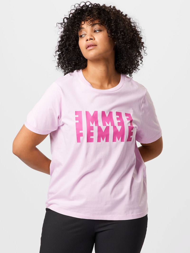 Tops Selected Femme Curve T-shirts Light Pink
