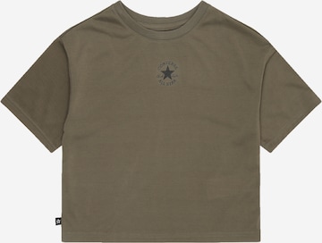 CONVERSE Shirt 'CHUCK' in Green: front