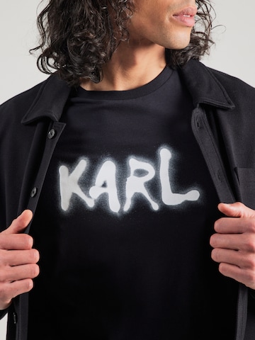 Karl Lagerfeld Tričko - Modrá