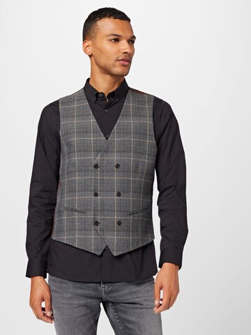 BURTON MENSWEAR LONDON - Chaleco para traje en gris: frente