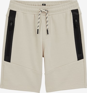WE Fashion Regular Housut värissä beige: etupuoli