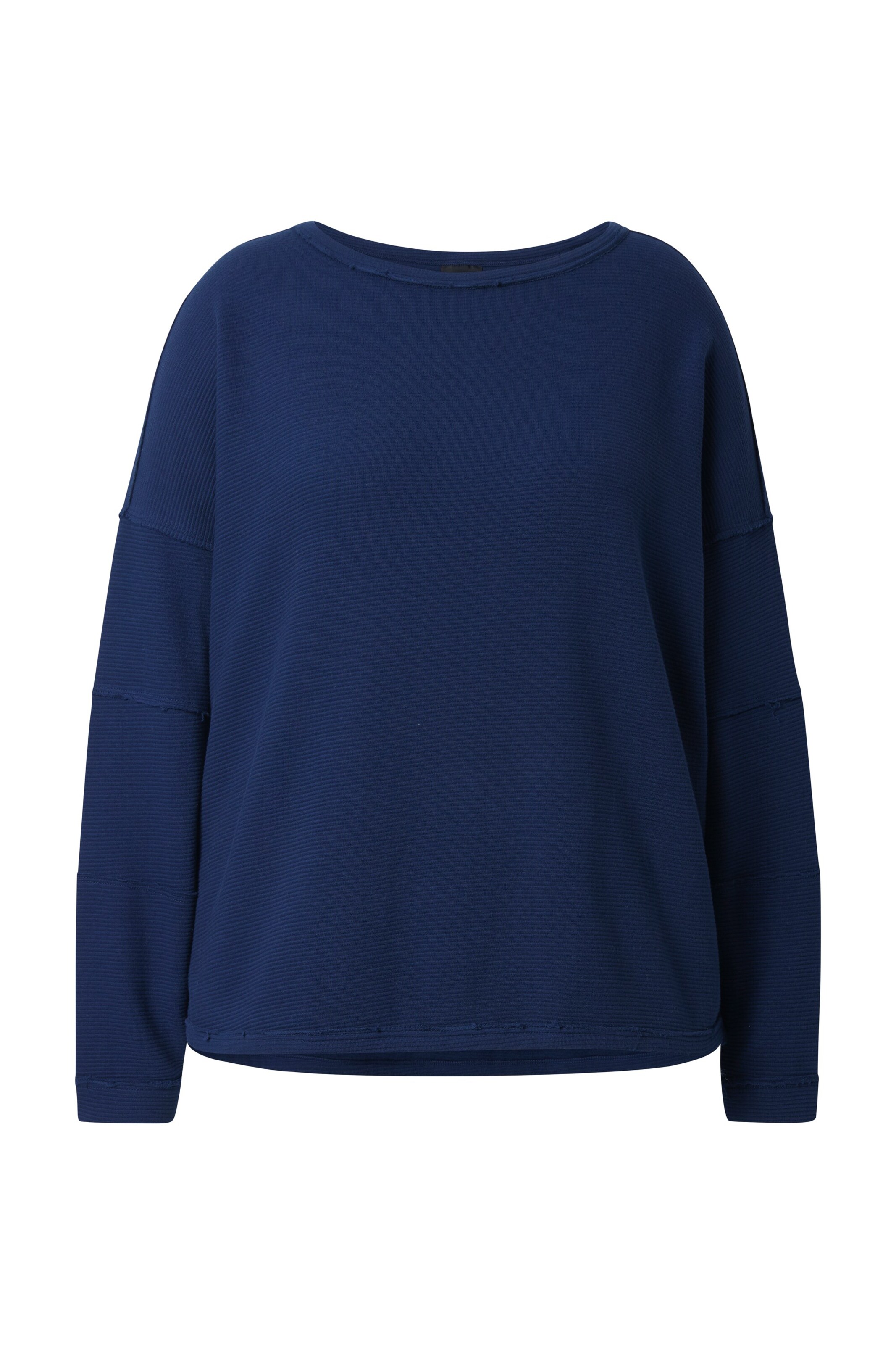 Ulla Popken Sweatshirt in Blau: Vorderseite
