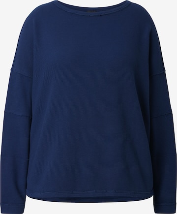 Ulla Popken Sweatshirt in Blau: Vorderseite