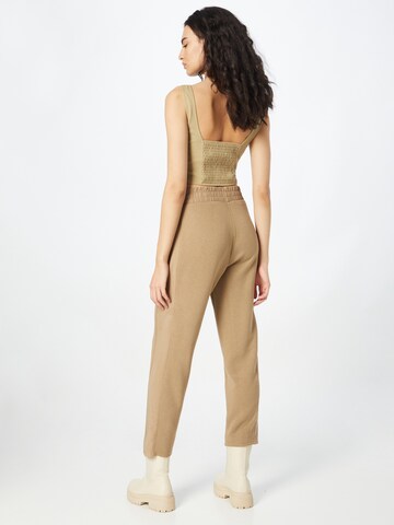 TOM TAILOR Loosefit Broek in Beige