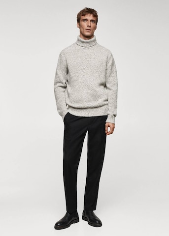 MANGO MAN Pullover 'Bistro' in Grau