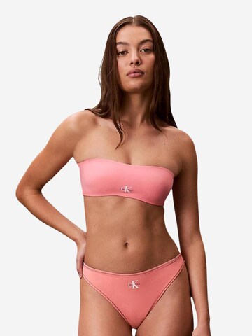 Classico Bikini 'THONG LV00Q61226' di Calvin Klein Jeans in arancione