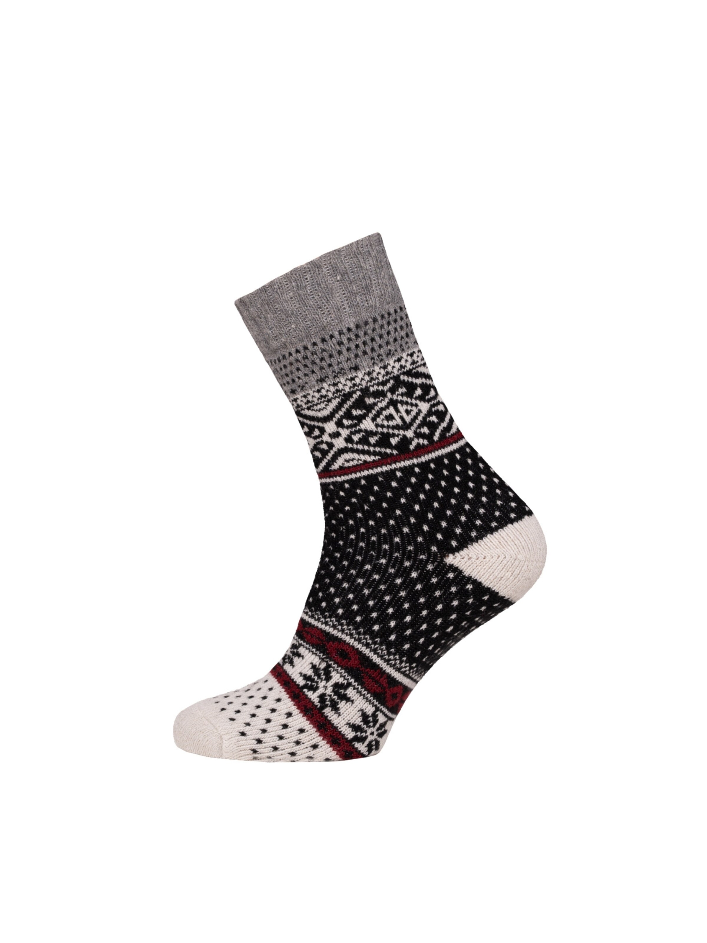 HomeOfSocks Socks 'HOS456' in Black: front