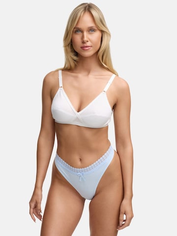 Tazzio - Tanga '3er Pack F927' en azul: frente