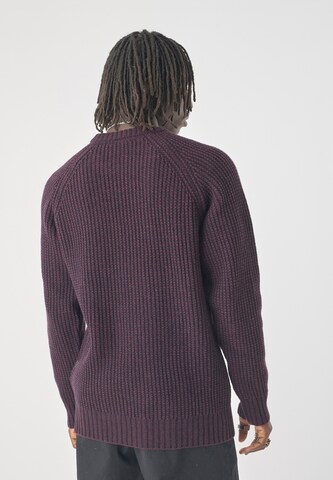 Cleptomanicx Pullover 'Big Ben' in Rot