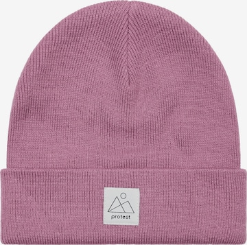 PROTEST Beanie 'PRTPri' in Pink: front