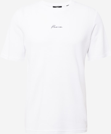 T-Shirt 'FRANCO' JACK & JONES en blanc : devant