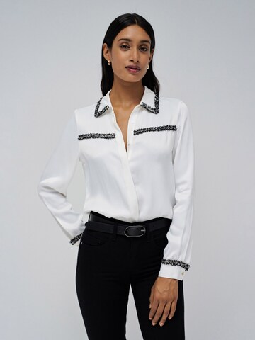 Salsa Jeans Bluse in Weiß: Vorderseite