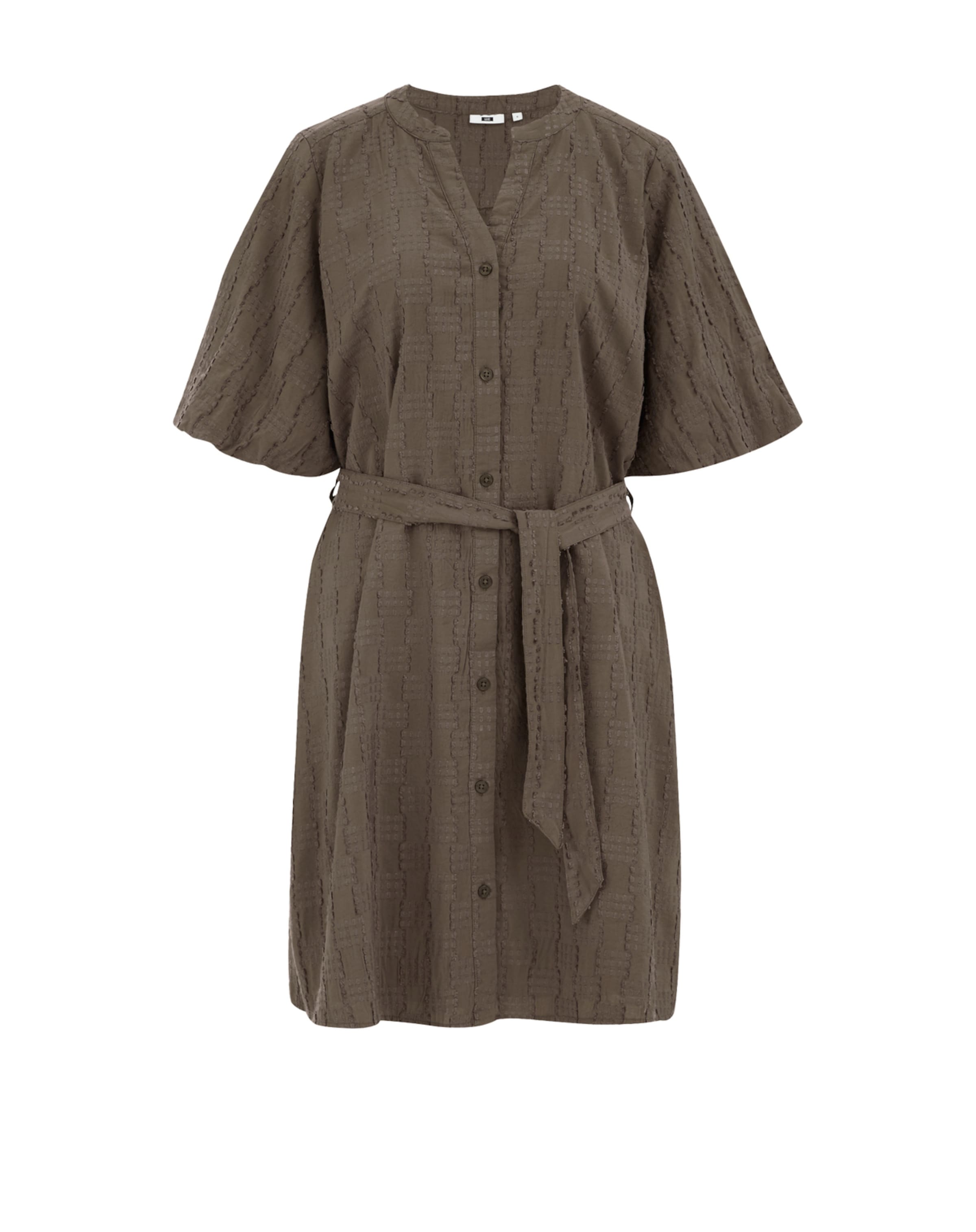 WE Fashion Dress in Green: front