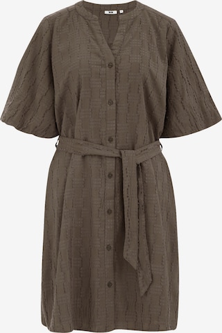 žalia WE Fashion Suknelė: priekis