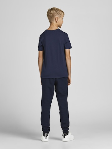 Jack & Jones Junior Tapered Broek in Blauw