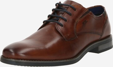 bugatti - Zapatos con cordón 'Malco' en marrón: frente