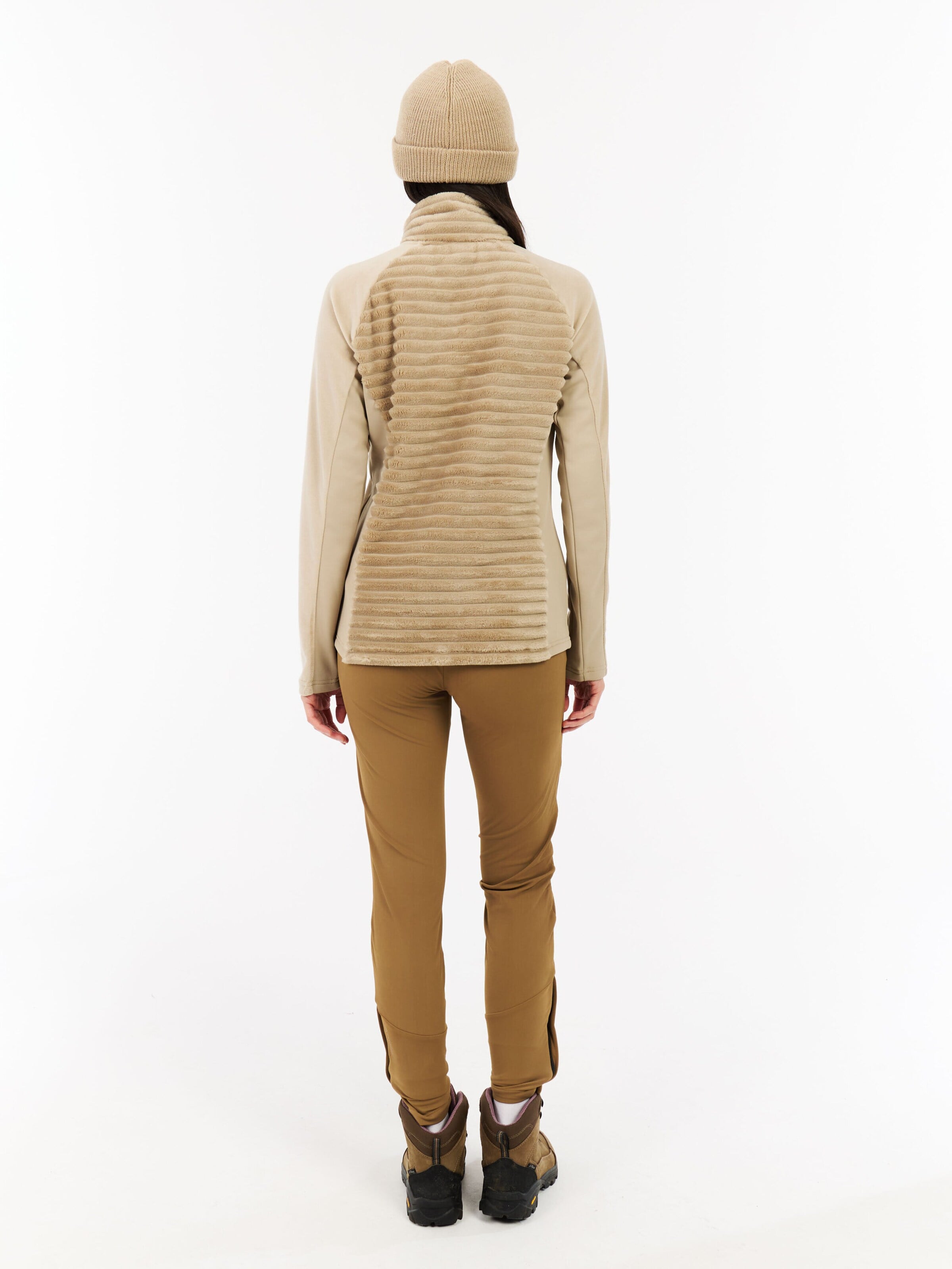 PROTEST Fleece jas 'PRTDELAY' in Bruin