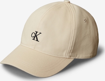 Calvin Klein Jeans - Chapéu em bege: frente