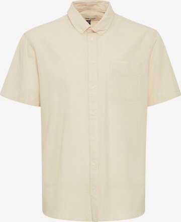 BLEND Button Up Shirt in Beige: front