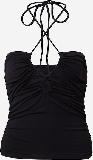 Top 'Lina ' Gina Tricot pe negru, Vizualizare produs