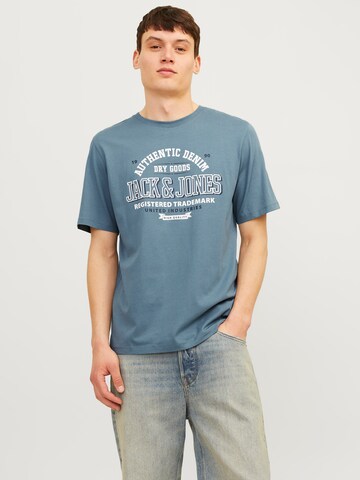 JACK & JONES T-Shirt in Blau: Vorderseite