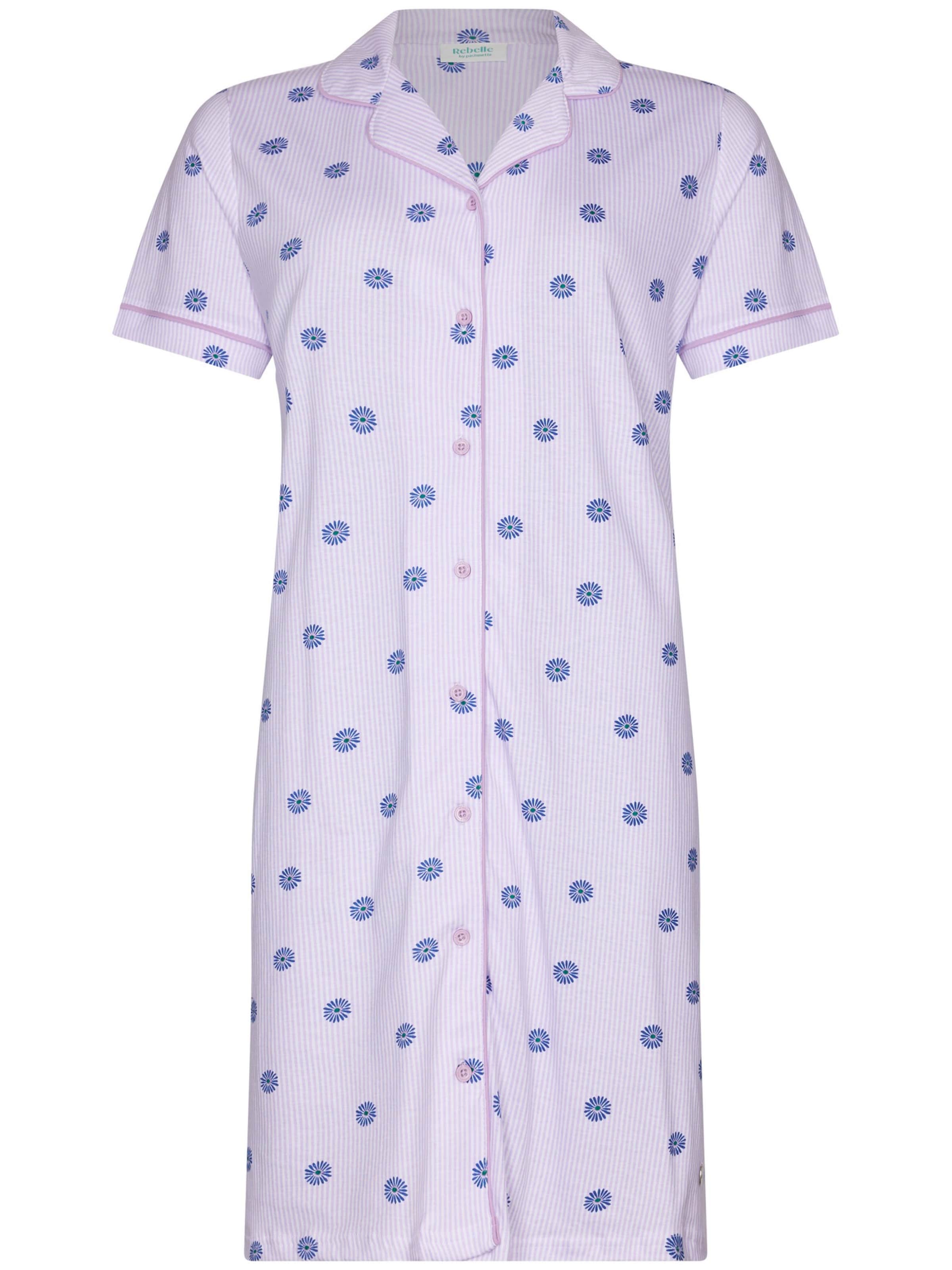 Rebelle Nightgown in Purple: front