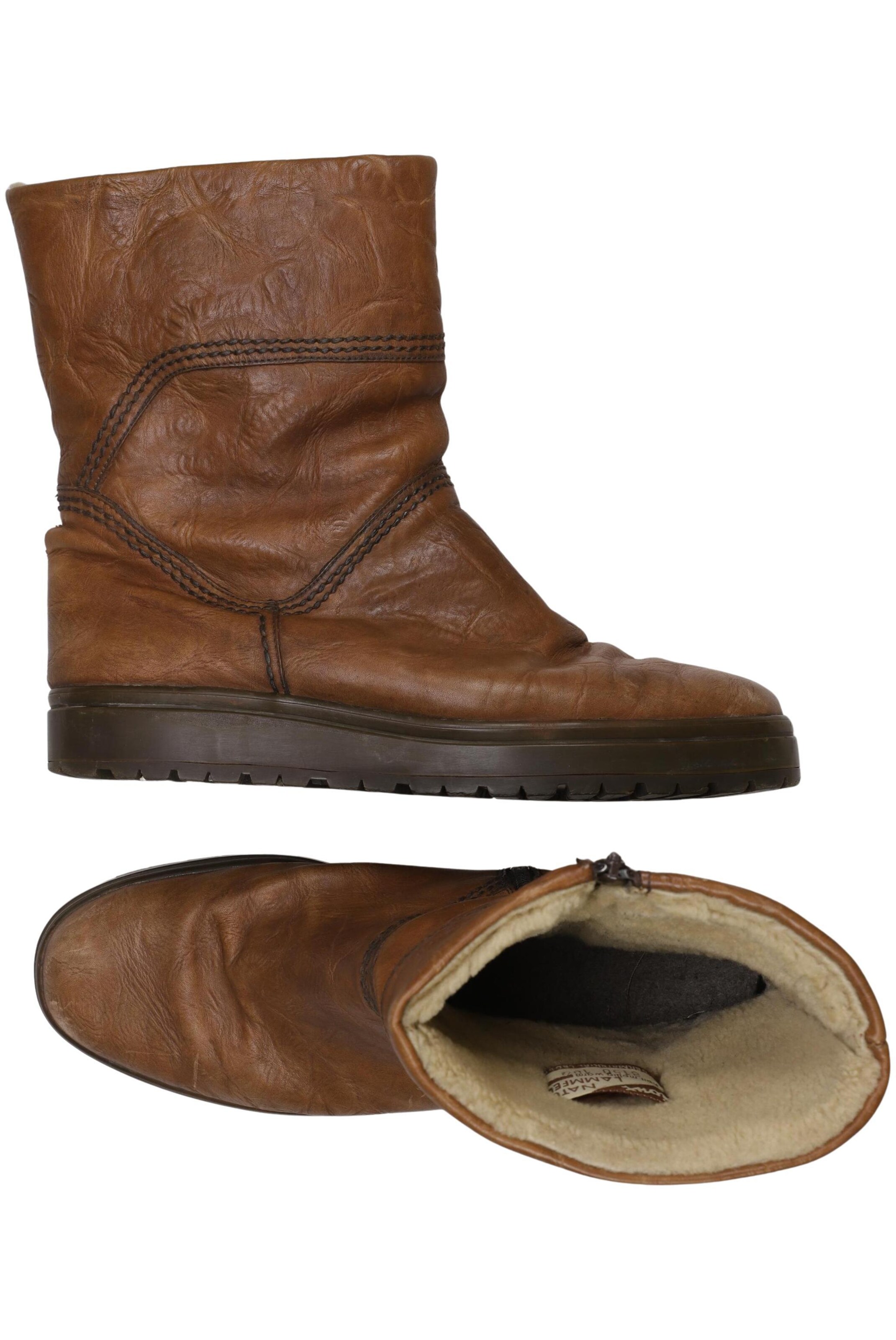 SIOUX Anke & Mid-Calf Boots in 45 in Brown: front