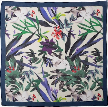 MayTree - Chal 'Seidentuch mit Baumwolle' en lila: frente