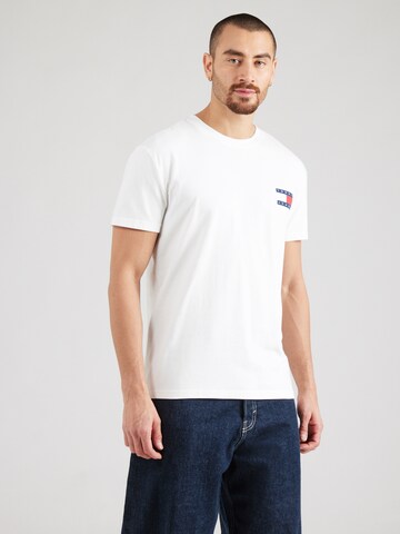 Tommy Jeans Tričko 'HERITAGE' - Biela