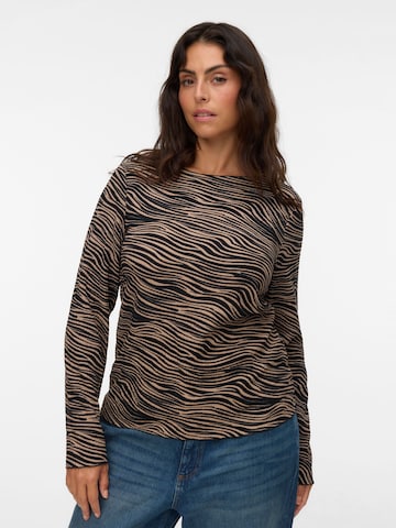 Chemisier Vero Moda Curve en noir : devant