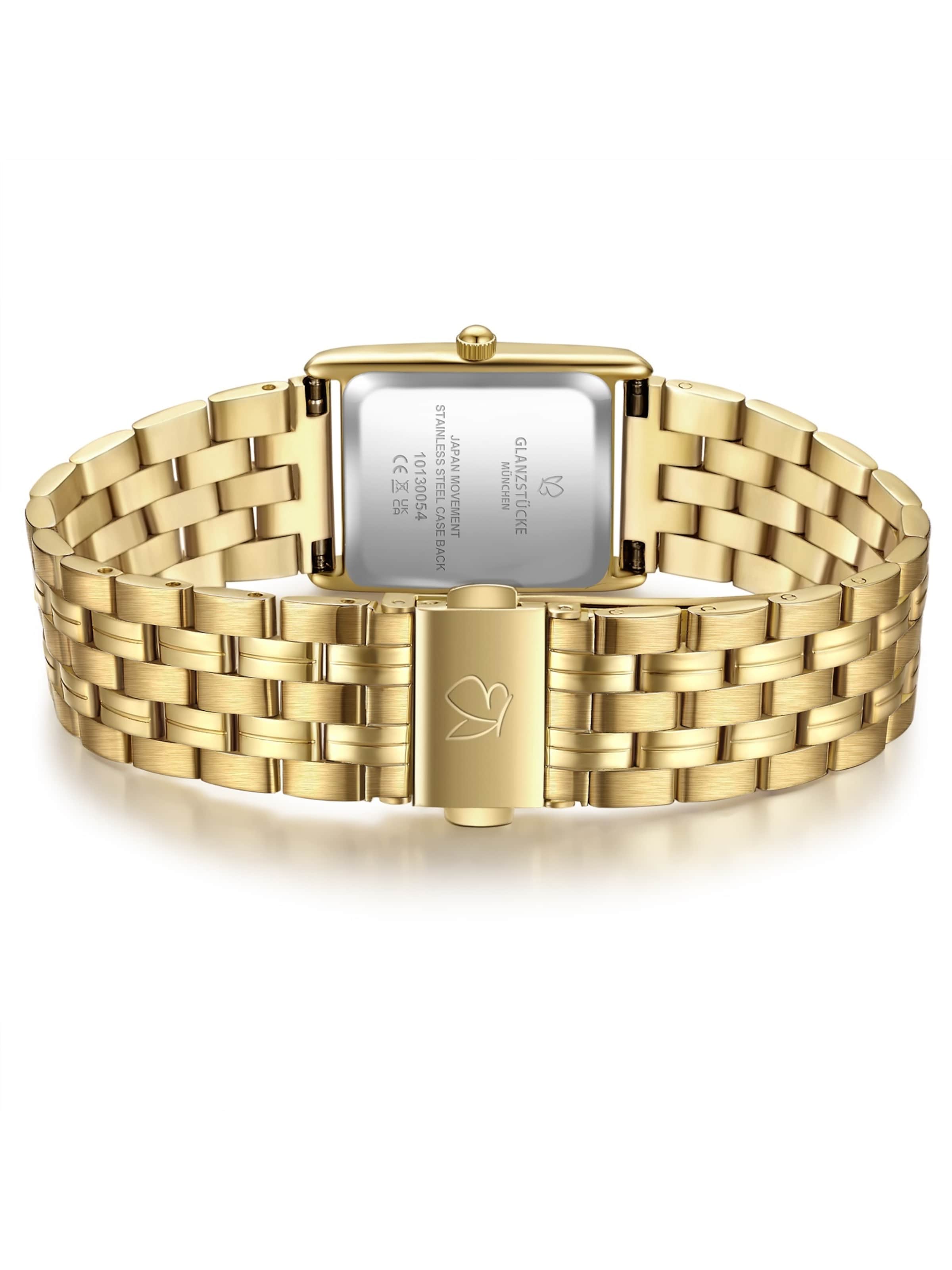 Glanzstücke München Analoog horloge in Goud