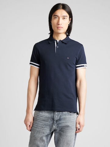 TOMMY HILFIGER - Camisa em azul: frente