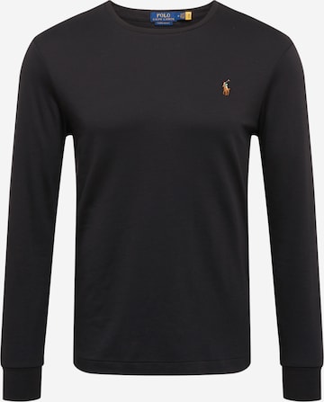 Polo Ralph Lauren Regular fit Shirt in Zwart: voorkant