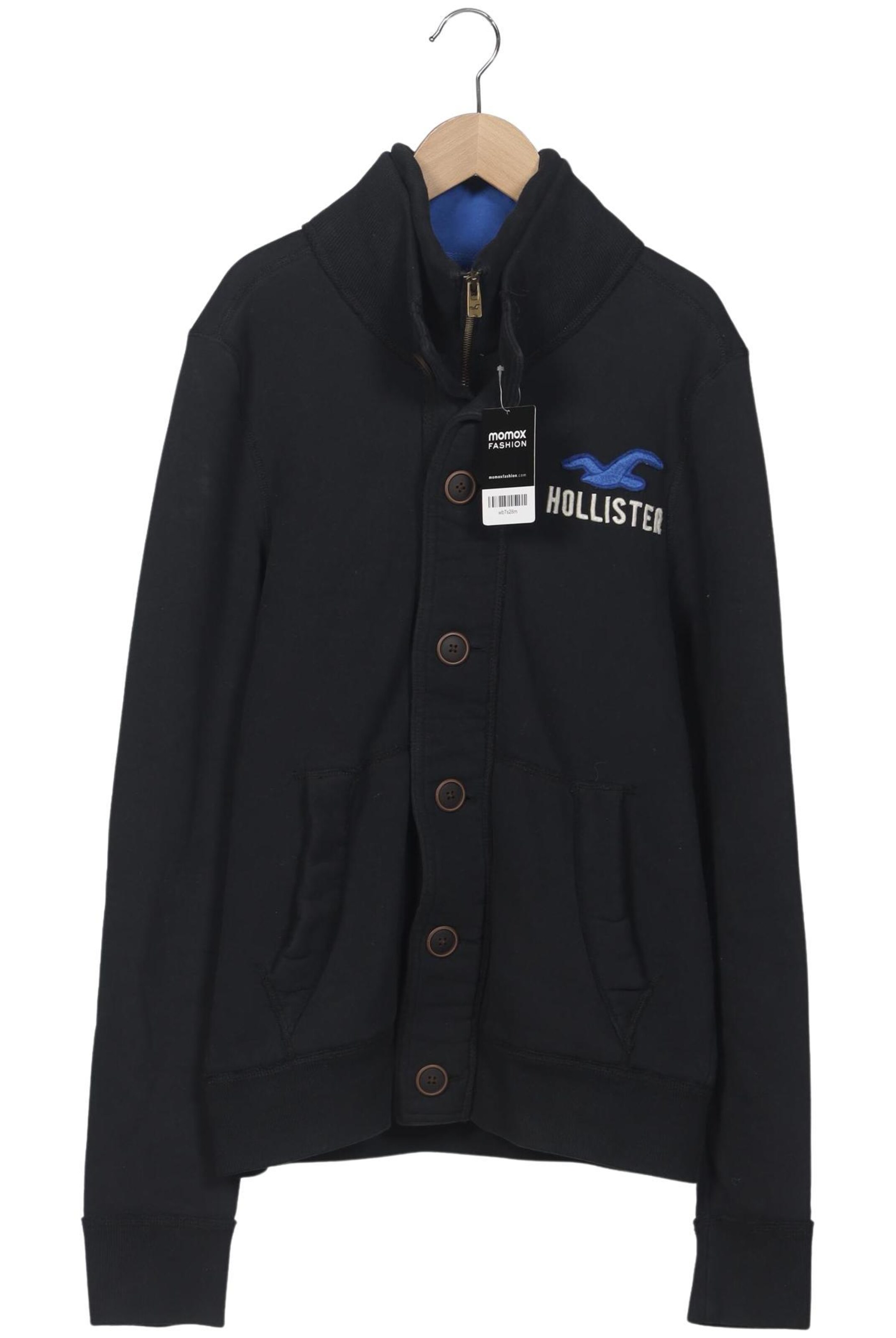 HOLLISTER Sweatshirt & Zip-Up Hoodie in L in Blue: front