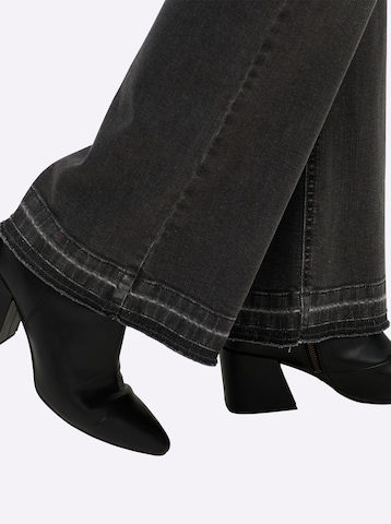 Bootcut Jeans de la SHEEGO pe gri