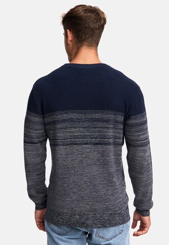 INDICODE JEANS Sweater 'League' in Blue