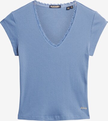 Superdry Shirt in Blauw: voorkant