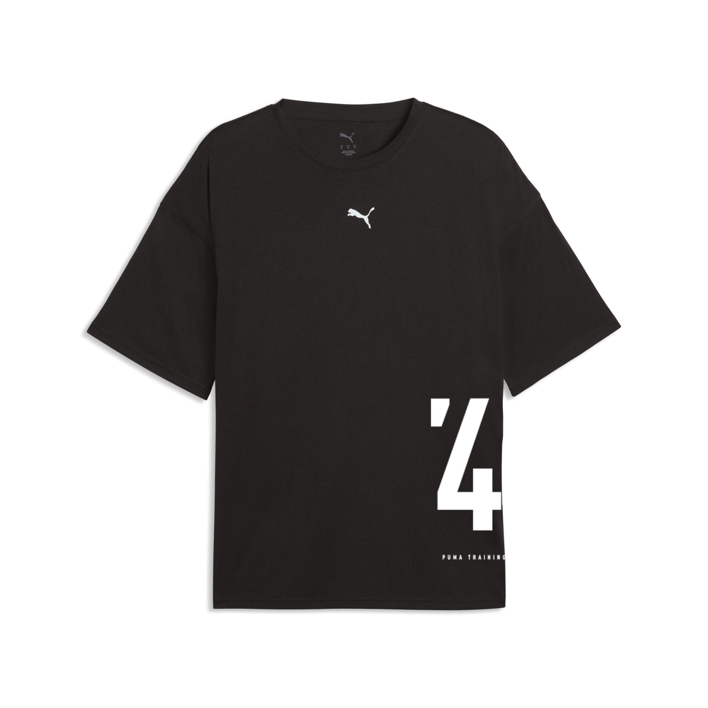 PUMA Functioneel shirt in Zwart: voorkant